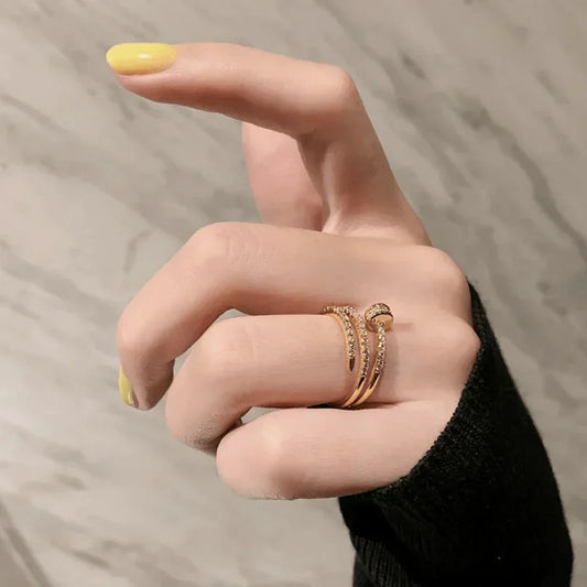 Athena's Pin adjustable ring