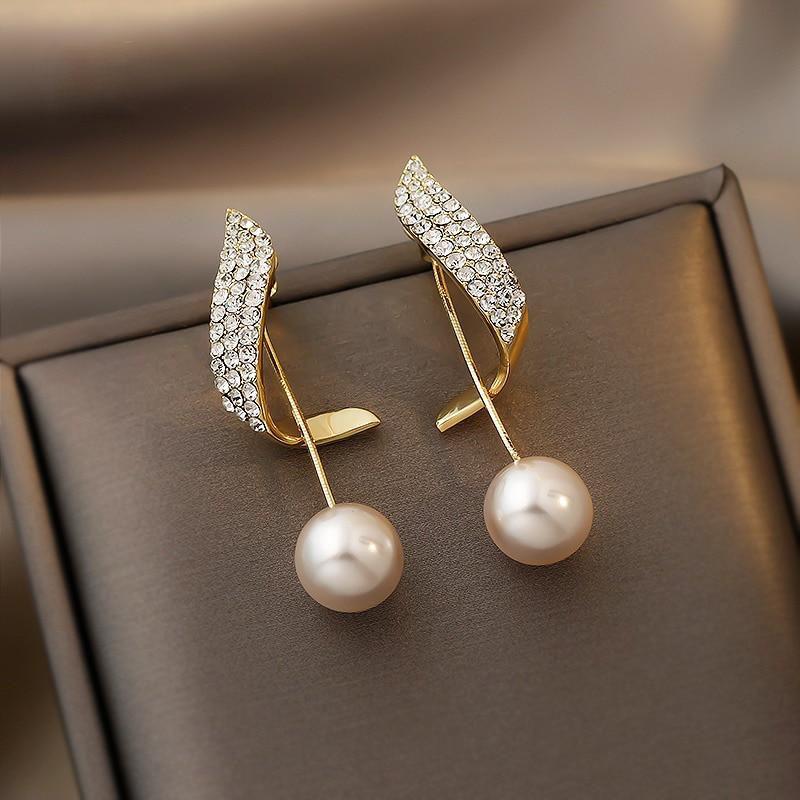 Gold-Tone bead-style Earrings