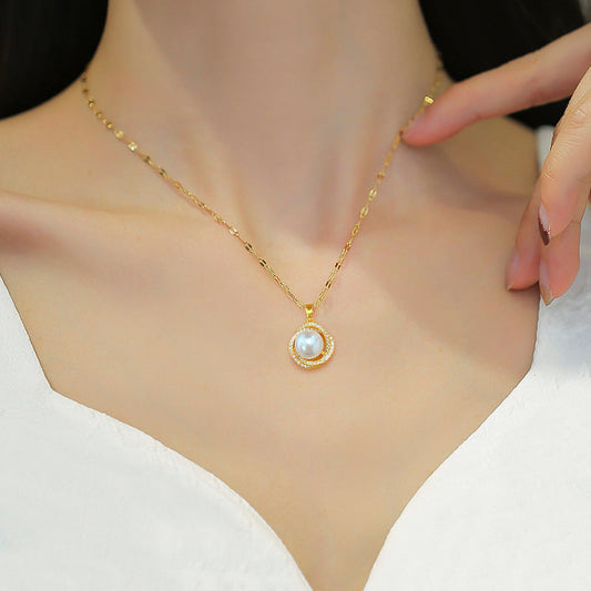 Burchette bead-style necklace