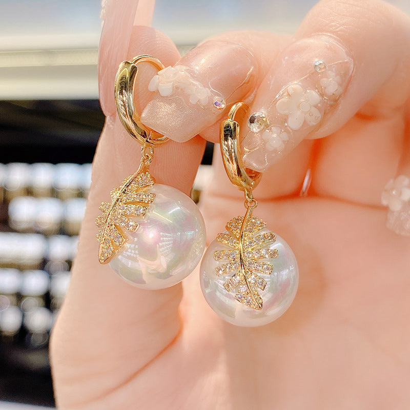 Paradise bead-style earrings