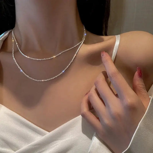 Luxury Necklace with Zirconias