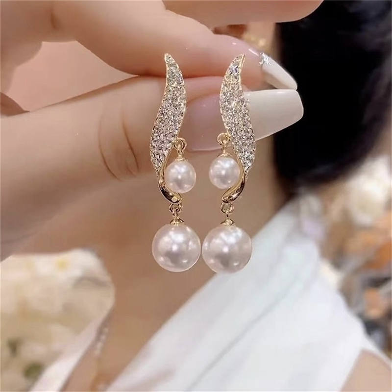Gold-Tone bead-style Earrings