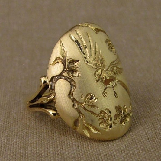 Vintage Gold-Tone Ring