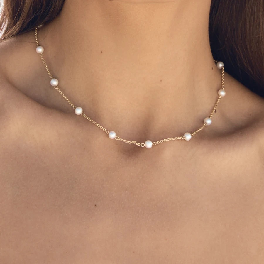 Isle bead-style necklace
