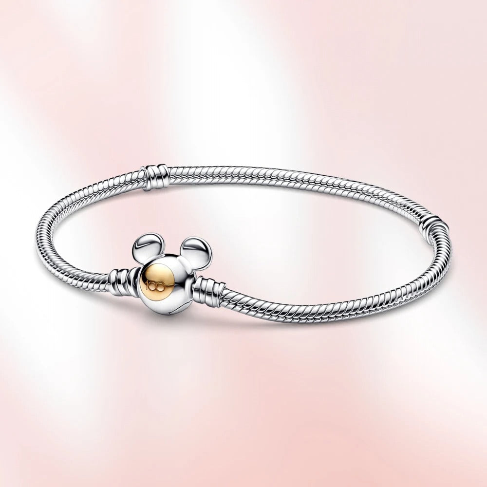 Silver-Tone commemorative bracelet