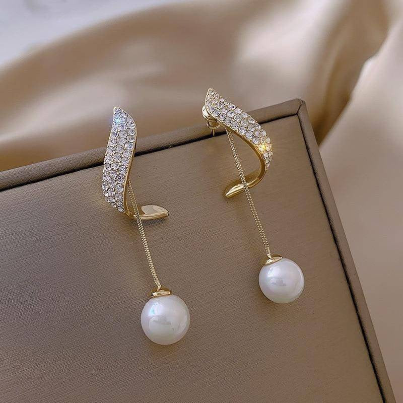 Alessandra bead-style earrings